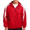Fleece Lined Colorblock Jacket - Sport Tek Thumbnail